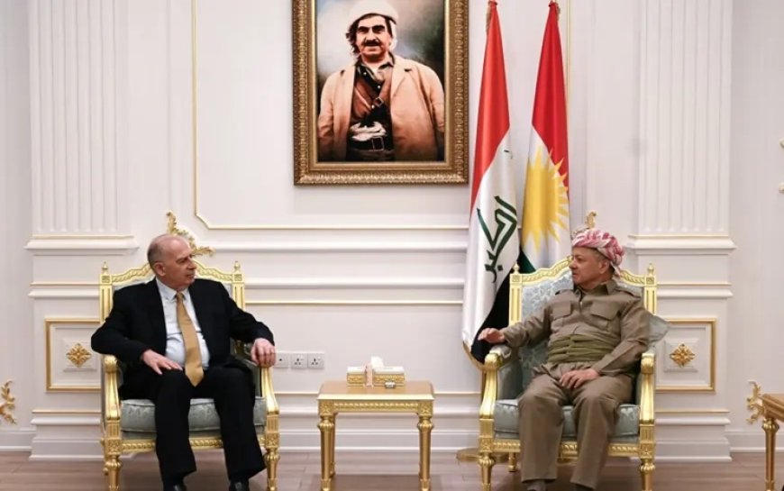 Başkan Barzani ile Nuceyfi Irak’taki siyasi süreci görüştü