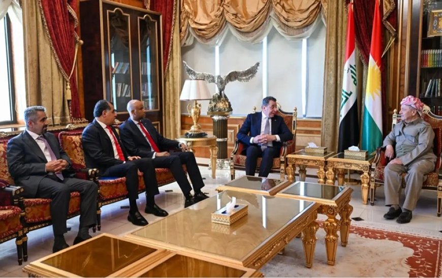 Başkan Barzani, Kanada-Kürt Dostluk Grubu heyetini kabul etti