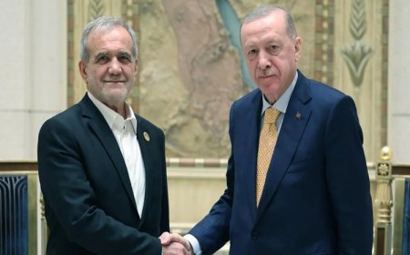 Erdoğan ile Pezeşkiyan görüştü: ‘Türkiye barış için elinden geleni yapacak’
