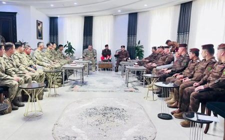 Türk ve Iraklı komutanlardan Zaho'da güvenlik zirvesi