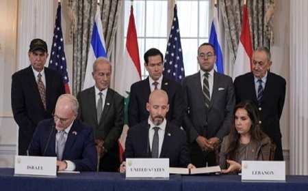 ABD, İsrail ve Lübnan arasında üçlü çerçeve anlaşması imzalandı