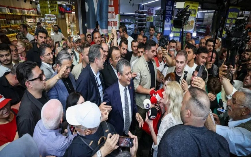 Özgür Özel Diyarbakır'da davul-zurna ve zılgıtlarla karşılandı