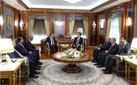 Başkan Neçirvan Barzani, Kanada-Kürt Dostluk Grubu heyetini kabul etti