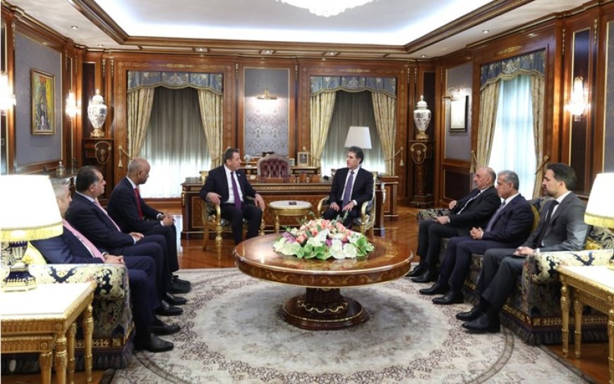 Başkan Neçirvan Barzani, Kanada-Kürt Dostluk Grubu heyetini kabul etti