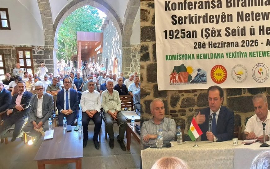Şeyh Said ve arkadaşları Diyarbakır'da düzenlenen konferansla anıldı