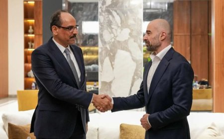 Bafıl Talabani ve MİT Başkanı İbrahim Kalın Süleymaniye'de görüştü
