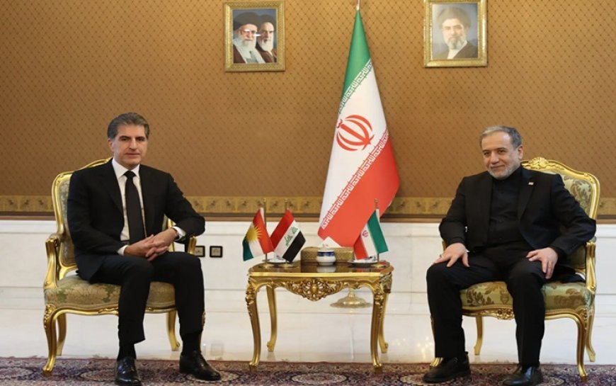 Neçirvan Barzani, Tahran'da Abbas Erakçi ile görüştü