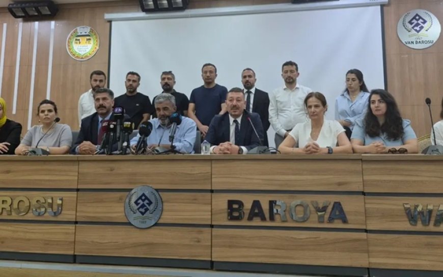 Van Barosu: Rojin Kabaiş dosyasından çekilmedik, adalet mücadelesi sürecek