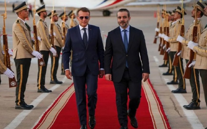 17 yıl sonra ilk ziyaret: Fransa Cumhurbaşkanı Macron Şam’da