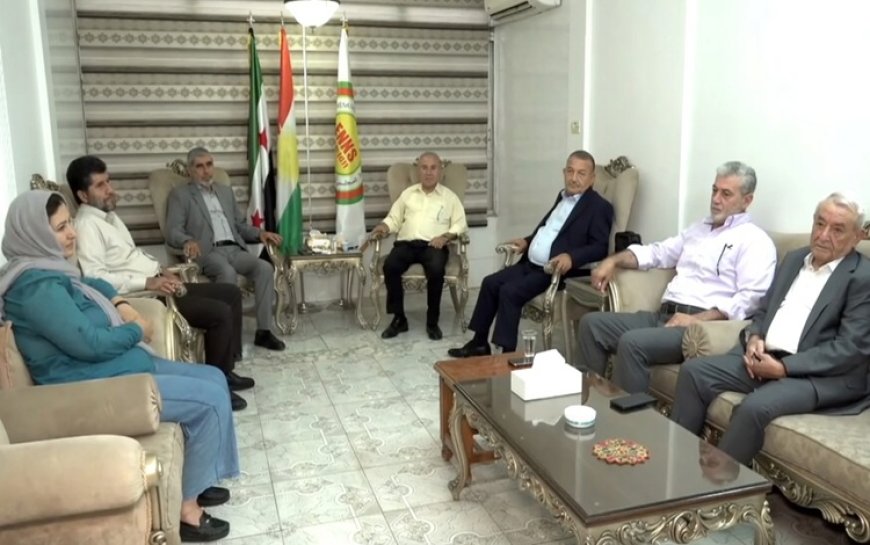 Kürt milletvekillerinden Şam’da ENKS’ye ziyaret