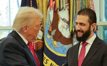 Trump, Beştepe'de Ahmed Şara ile görüştü: Suriye teröre destek veren ülkeler listesinden çıkacak