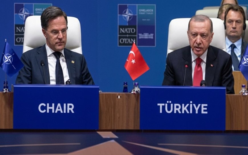 NATO Zirvesi’nde konuşan Erdoğan: Savunma sanayinde kısıtlamalar kalkmalı