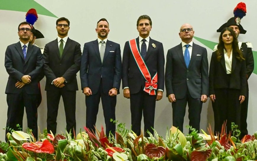 İtalya’nın en yüksek devlet nişanı neden Neçirvan Barzani’ye verildi?