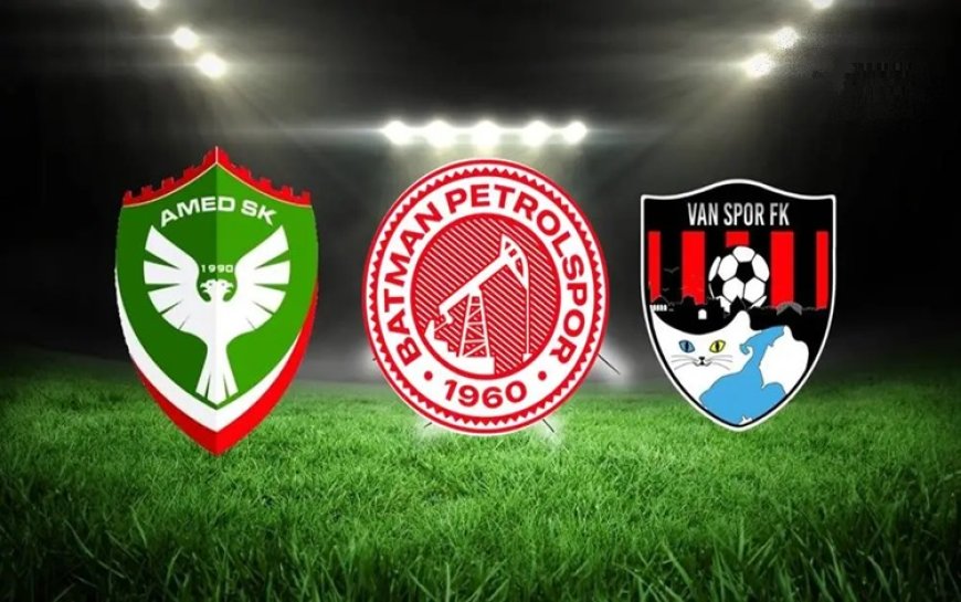 Vanspor'un stat tepkisine Amedspor ve Batman Petrolspor'dan yanıt