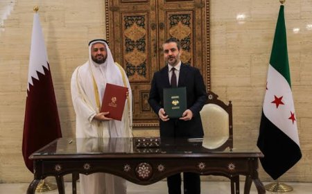 Suriye ile Katar arasında diplomatik işbirliği mutabakatı imzalandı