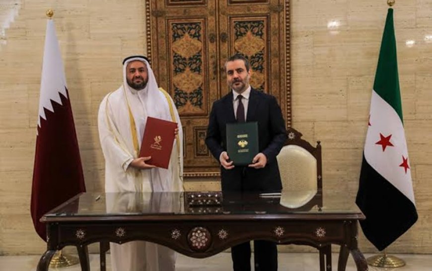 Suriye ile Katar arasında diplomatik işbirliği mutabakatı imzalandı