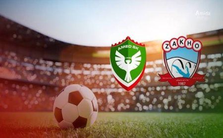 Amedspor ile Zahospor karşı karşıya gelecek