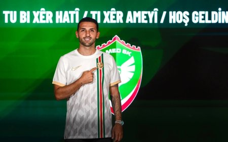 Amedspor’dan bir transfer daha: Umut Meraş imzayı attı