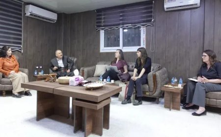 Amerikalı heyetten Kobani'ye ziyaret