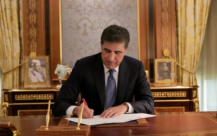 Başkan Neçirvan Barzani 729 iç güvenlik personelinin rütbesini yükseltti