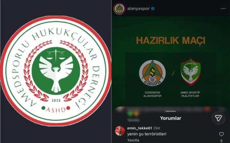 Amedspor hakkında ırkçı yorum yapan Trabzonspor teknik direktörünün oğlu hakkında suç duyurusu