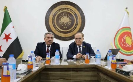 Rojava Üniversitesi'nde kritik görüşme: Suriye’deki yükseköğretim sistemine dahil edilecek