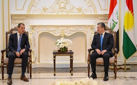 Mesrur Barzani, Fransa’nın Erbil Başkonsolosu ile görüştü