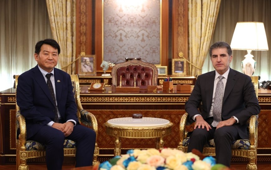 Neçirvan Barzani, Güney Kore'nin yeni Erbil Başkonsolosunu kabul etti