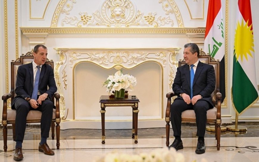 Mesrur Barzani, Fransa’nın Erbil Başkonsolosu ile görüştü