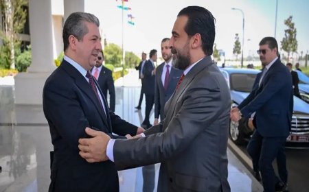 Başbakan Mesrur Barzani ile Muhammed Halbusi Erbil'de görüştü