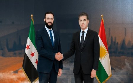 Şam'da kritik zirve: Neçirvan Barzani ile Ahmed Şara bir araya gelecek