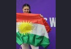Kürt kadın sporcu Dünya Tekvando Şampiyonası'nda gümüş madalya kazandı