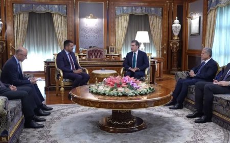 Neçirvan Barzani, Alman parlamenter Serdar Yüksel’i kabul etti: Güvenlik ve işbirliği gündemde