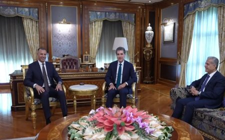 Neçirvan Barzani, Irak'ın Madrid Büyükelçisi Şemran'ı kabul etti: İspanya ile ilişkiler güçlendirilecek