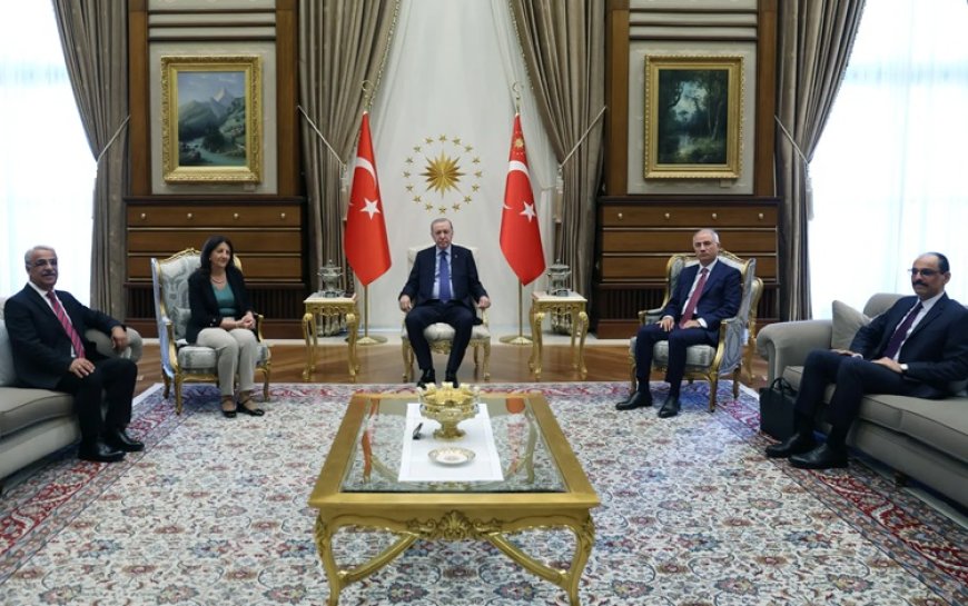 Erdoğan ile görüşme sonrası DEM Parti İmralı Heyeti’nden kritik açıklama!