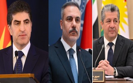 Hakan Fidan, Başkan Neçirvan Barzani ve Başbakan Mesrur Barzani’yi aradı