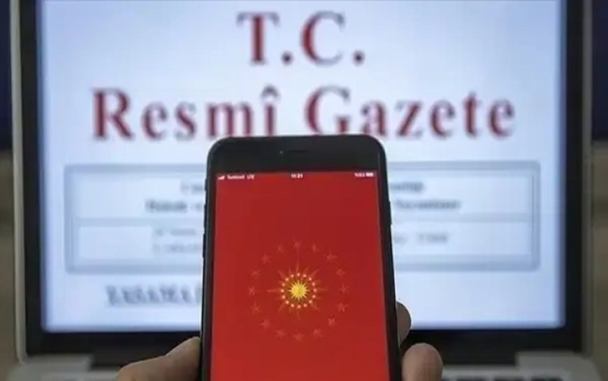 Çerçeve yasa Resmi Gazete'de yayımlandı!