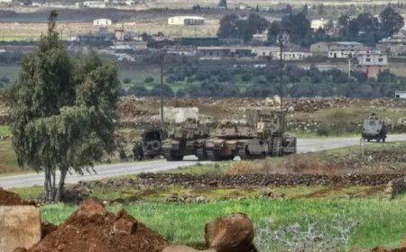 İsrail'den Suriye'nin güneyinde operasyon: Kuneytra'da gözaltılar, Dera'da topçu ateşi