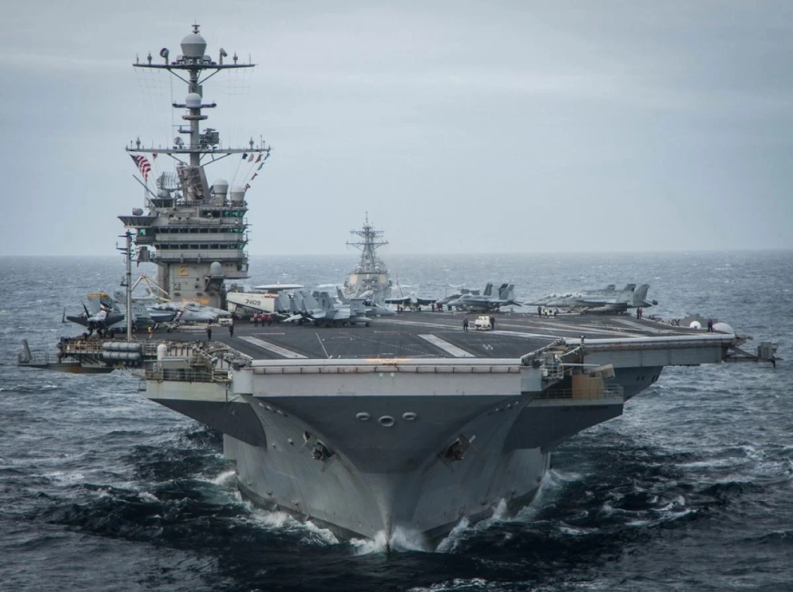 ABD’nin USS George Washington uçak gemisi Ortadoğu’ya ulaştı