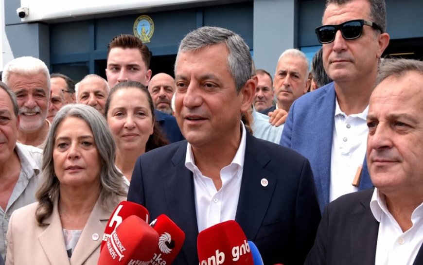 Özgür Özel: ''PKK’nin silah bırakmasına nasıl 'hayır' diyeceğiz''