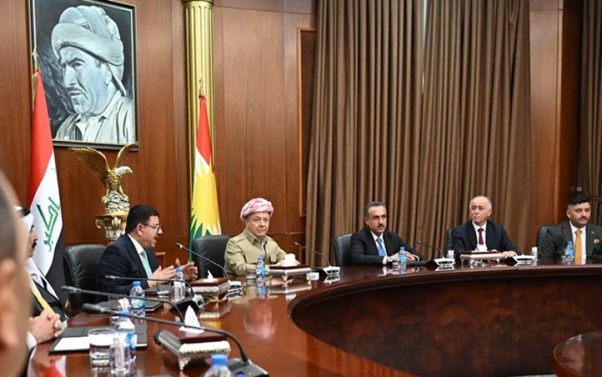 Başkan Barzani: Irak Anayasası sorunların çözümü için uygun bir yol haritasıdır