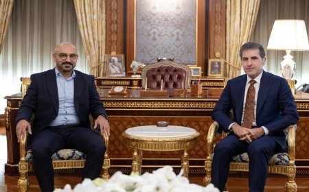 Neçirvan Barzani, Almanya Parlamentosu’nun Kürt milletvekilini kabul etti