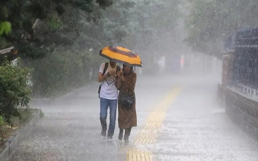 Meteoroloji'den 26 il için sarı ve turuncu kodlu yağış uyarısı