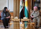 Başkan Barzani, Victoria Taylor ile Erbil-Bağdat ilişkilerini görüştü