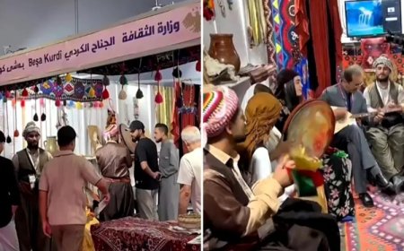 Şam Uluslararası Fuarı’nda ilk kez Kürt kültür standı açıldı
