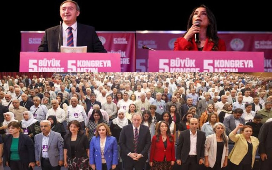 DEM Parti Kongresi: Asıl değişim mart ayındaki kongreye bırakıldı