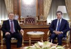 Neçirvan Barzani, görev süresi sona eren Rusya’nın Irak Büyükelçisi’ni kabul etti