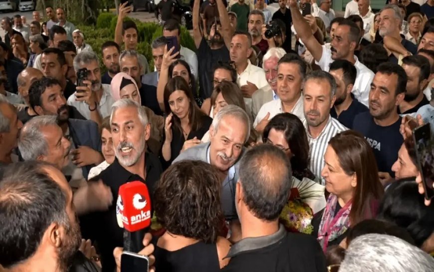 Selçuk Mızraklı 7 yıl sonra Diyarbakır’a döndü