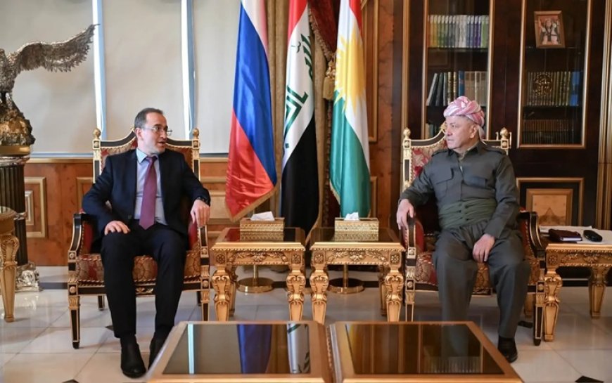 Barzani, Rusya’nın Irak Büyükelçisi Kutraşev’i kabul etti