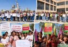 Rojava'da Kürtçe eğitim kısıtlamasına karşı eylemler sürüyor
